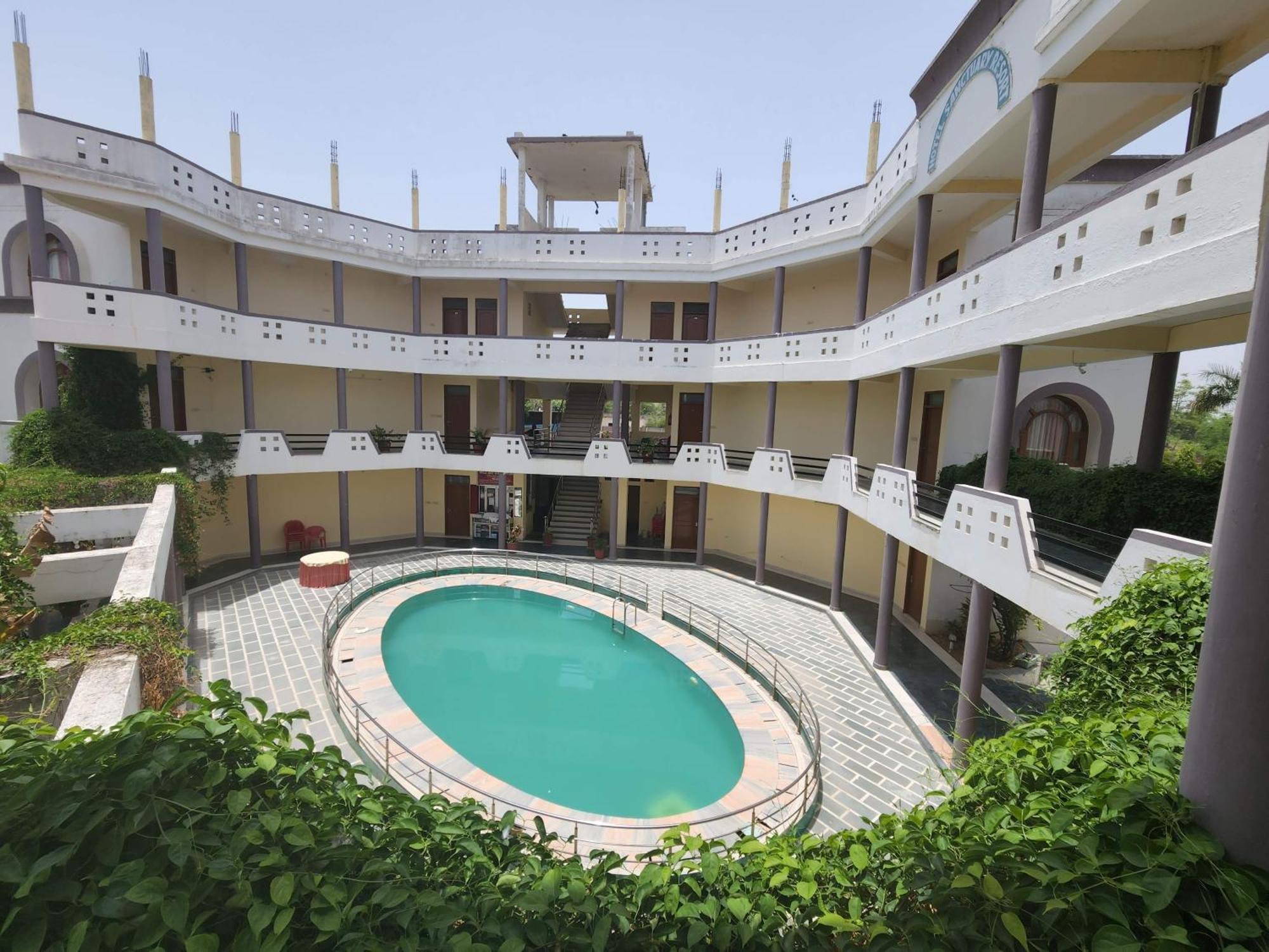 Hotel Sanctuary Resort Sawai Madhopur Esterno foto